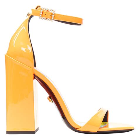 versace high heels sale|Versace chunky heels.